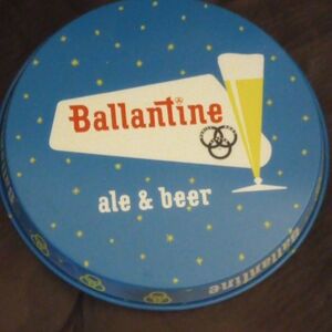 Early 1960’s Ballantine Ale & Beer Metal Serving Tray